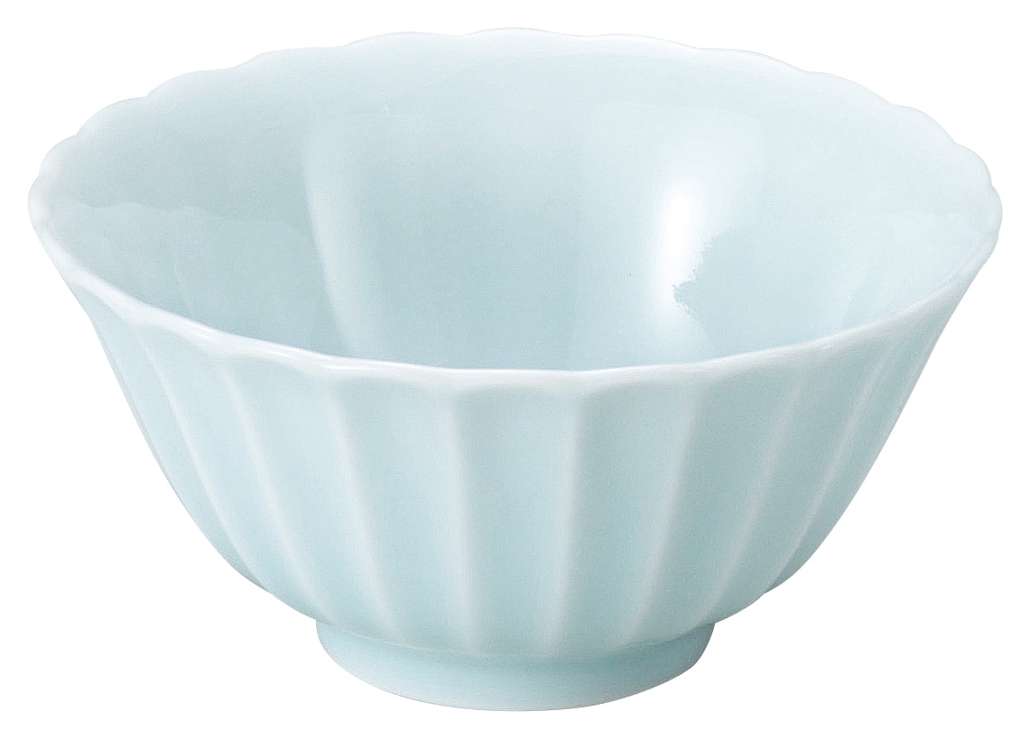 山万 かすみ 青白 12.5cmボウル 1個(ご注文単位1個)【直送品】