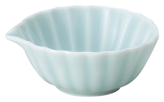 山万 かすみ 青白 7cm口付小鉢 1個(ご注文単位1個)【直送品】
