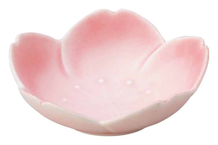 山万 桜 桃色 浅鉢 1個(ご注文単位1個)【直送品】