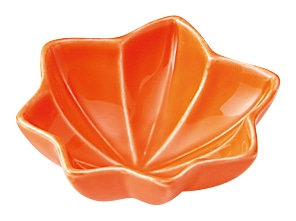 山万 紅葉 橙 小鉢 1個(ご注文単位1個)【直送品】