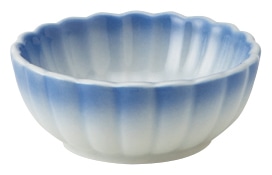 山万 小菊 ブルー 小鉢 1個(ご注文単位1個)【直送品】