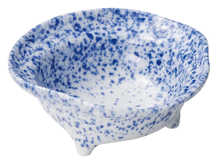 山万 三つ足 青吹き 小鉢 1個(ご注文単位1個)【直送品】