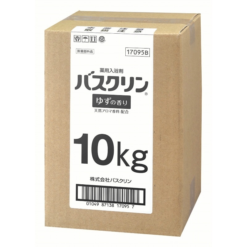 バスクリン 業務用10KG缶バスクリン ゆずの香り 1個(ご注文単位1個)【直送品】