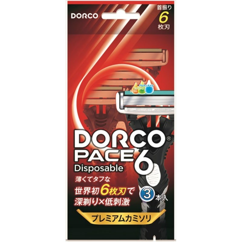 ドルコ PACE6ディスポ3本入 1パック(ご注文単位1パック)【直送品】