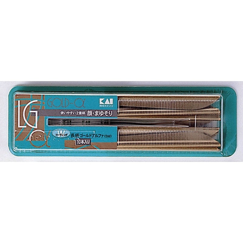 貝印 新長刃α 10本入 LGα-10B1 1パック(ご注文単位1パック)【直送品】