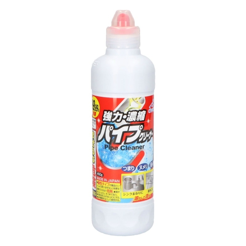ロケット石鹸 強力濃縮パイプクリーナー 450G 1個(ご注文単位1個)【直送品】