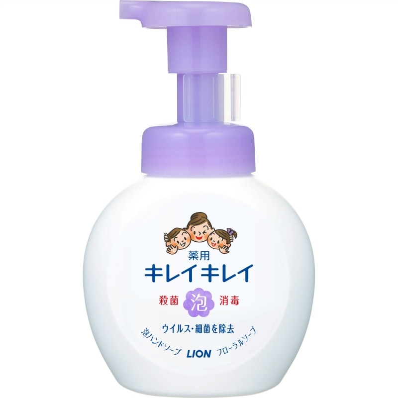 ライオン キレイキレイ薬用泡ハンドソープ フローラルソープの香り ポンプ250ML 1個(ご注文単位1個)【直送品】