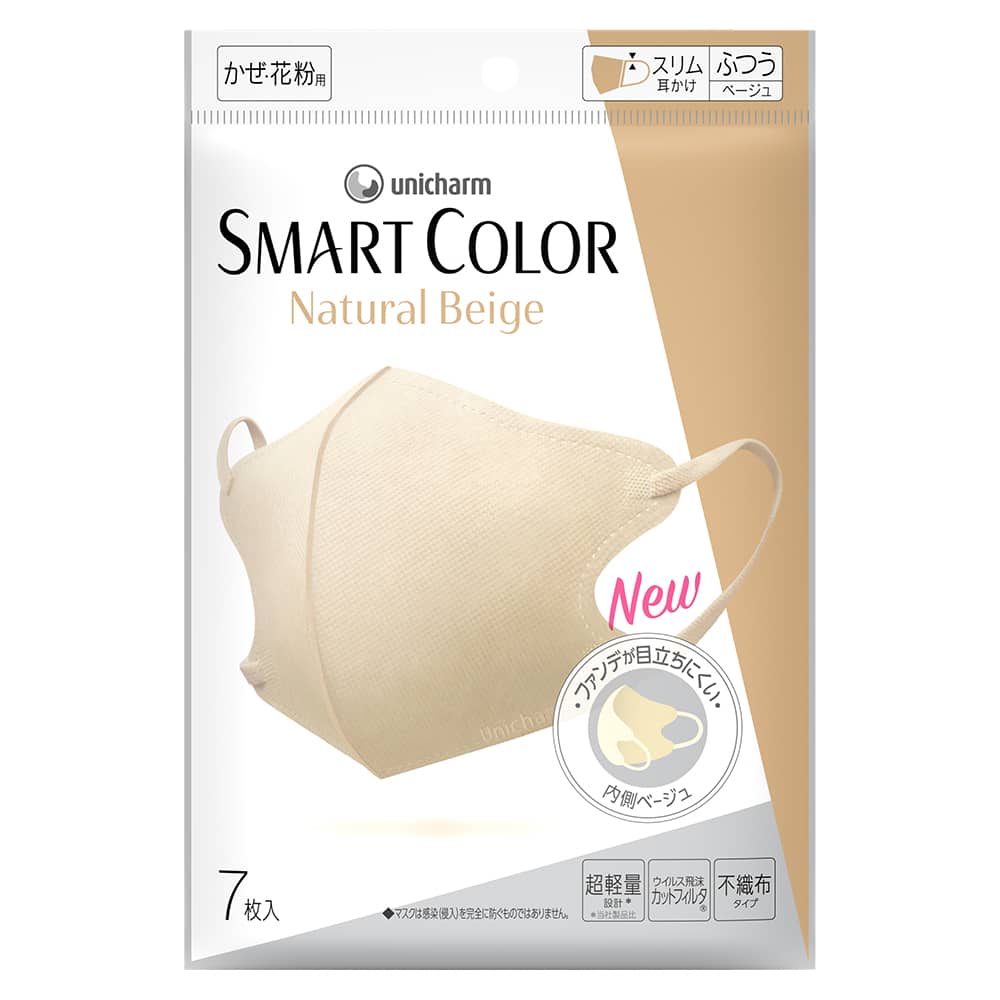 ユニ・チャーム 超快適SMARTCOLOR ベージュふつう7枚入 1個(ご注文単位1個)【直送品】