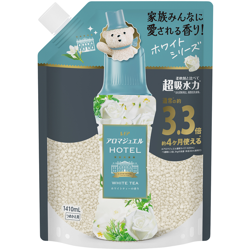 P＆Gジャパン　レノアアロマジュエル　ホワイトティーの香り　つめかえ用超特大サイズ　1410ML 1個（ご注文単位1個）【直送品】