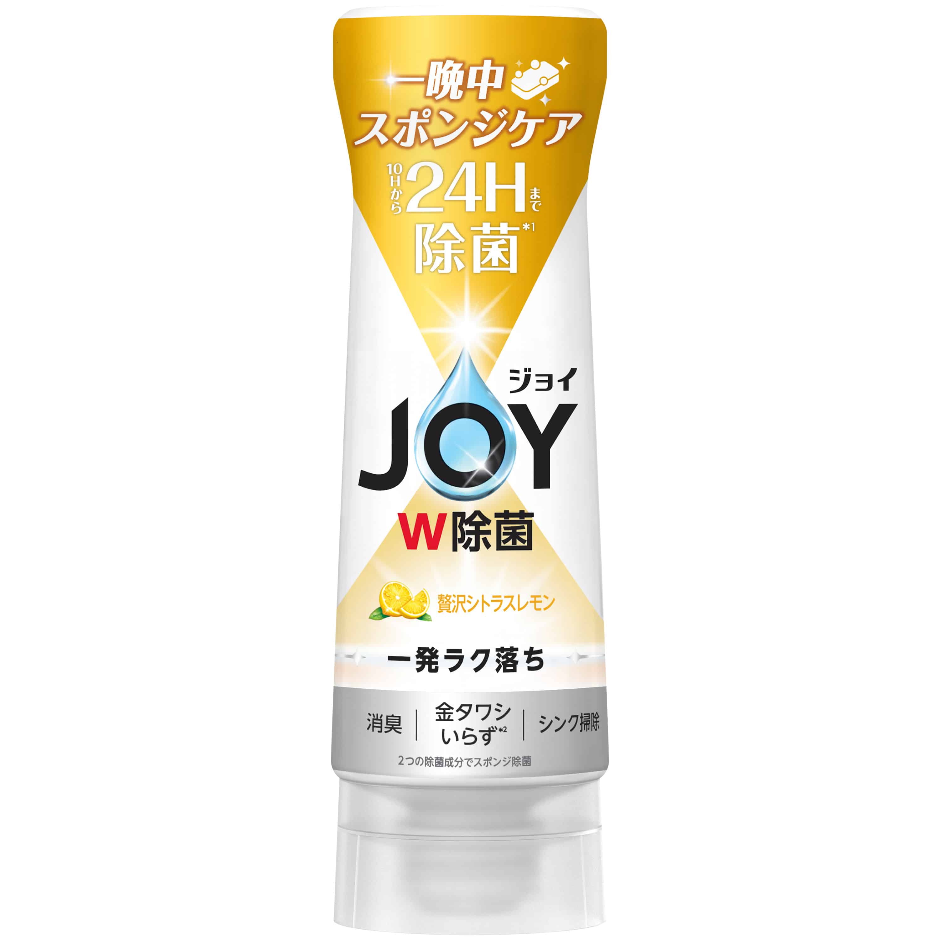 P＆Gジャパン　除菌ジョイコンパクト　スパークリングレモンの香り　逆さボトル　本体　290ML 1個（ご注文単位1個）【直送品】