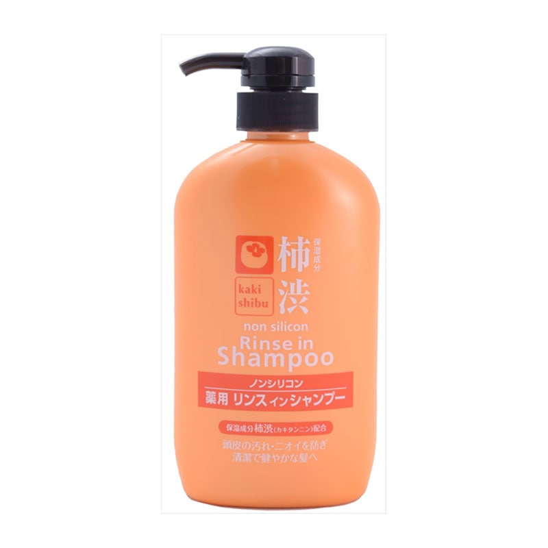 コスメステーシヨン 薬用柿渋リンスインシャンプー 600ML 1個(ご注文単位1個)【直送品】
