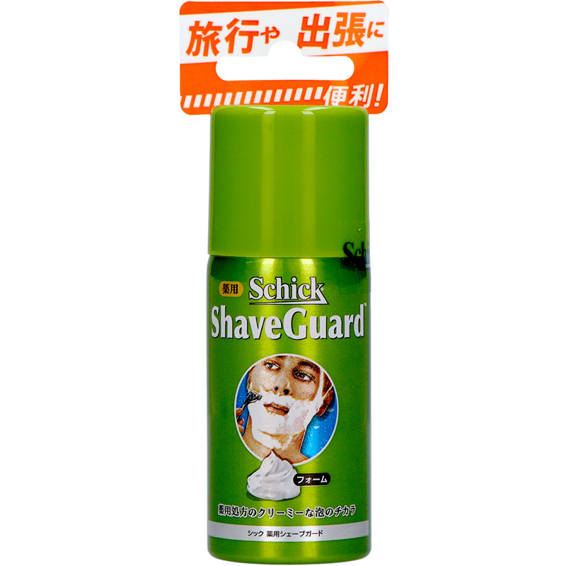 シック・ジャパン　薬用シェーブガード　シェービングフォーム　トラベルタイプ　40G 1個（ご注文単位1個）【直送品】
