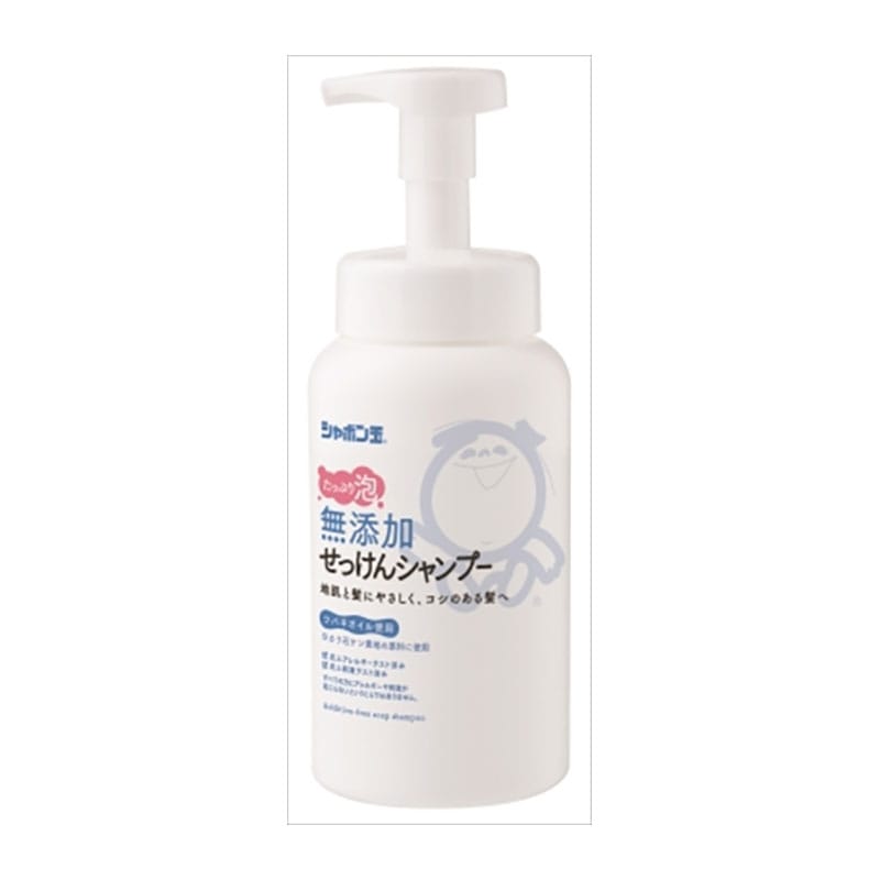 シャボン玉石けん 無添加せっけんシャンプー 泡タイプ 本体 520ML 1個(ご注文単位1個)【直送品】