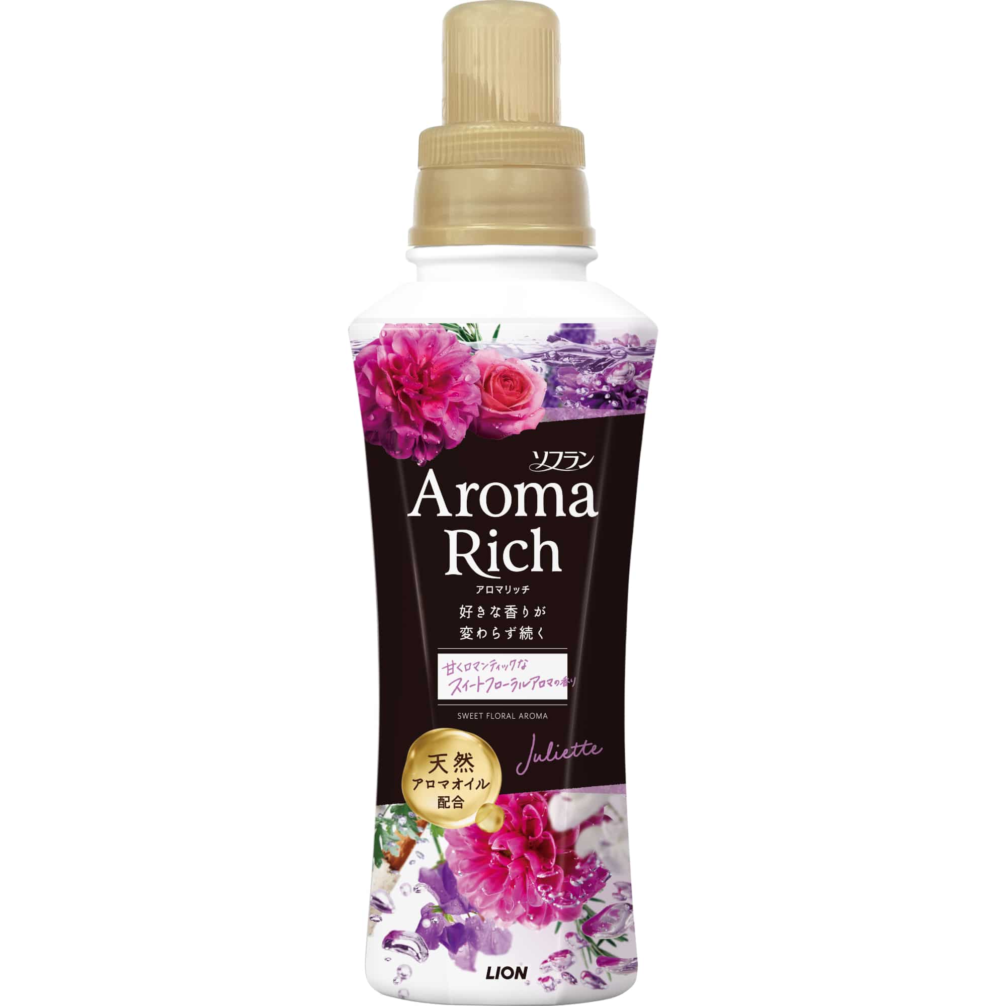 ライオン　ソフランアロマリッチ　ジュリエット　本体　480ML 1個（ご注文単位1個）【直送品】