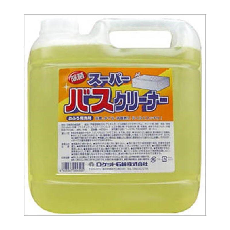 ロケット石鹸 スーパーバスクリーナー 4L 1個(ご注文単位1個)【直送品】
