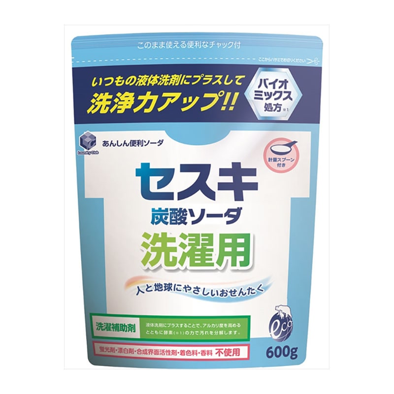 第一石鹸 ランドリークラブ セスキ炭酸ソーダ 洗濯用 600G 1個(ご注文単位1個)【直送品】