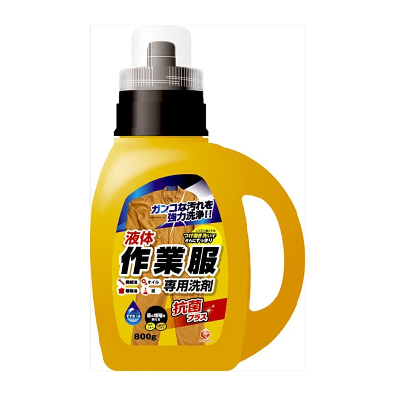 第一石鹸 ランドリークラブ 作業服専用液体洗剤 本体 800G 1個(ご注文単位1個)【直送品】