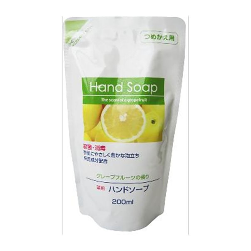 第一石鹸 薬用ハンドソープ 詰替 200ML 1個(ご注文単位1個)【直送品】