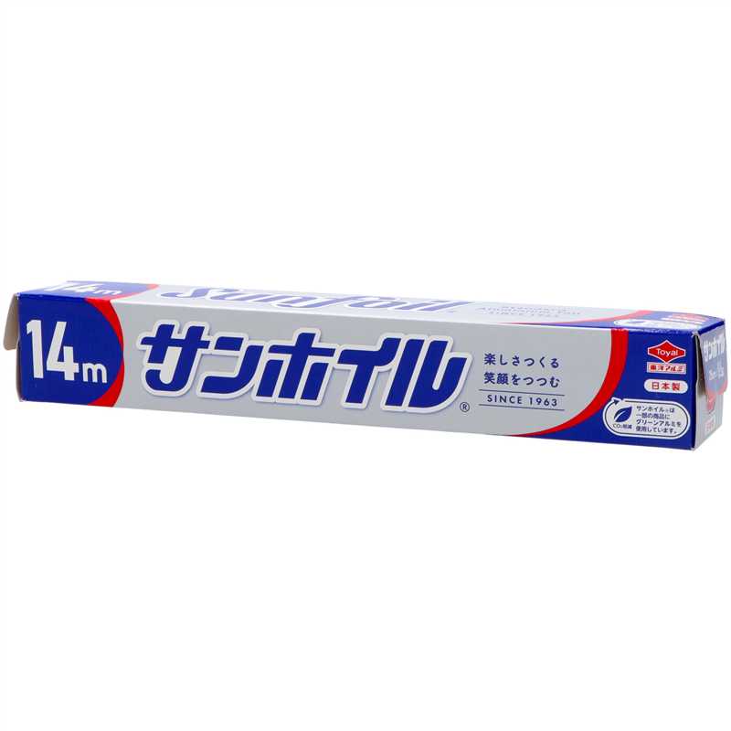 東洋アルミエコープロダクツ　サンホイル　14M 1個（ご注文単位1個）【直送品】