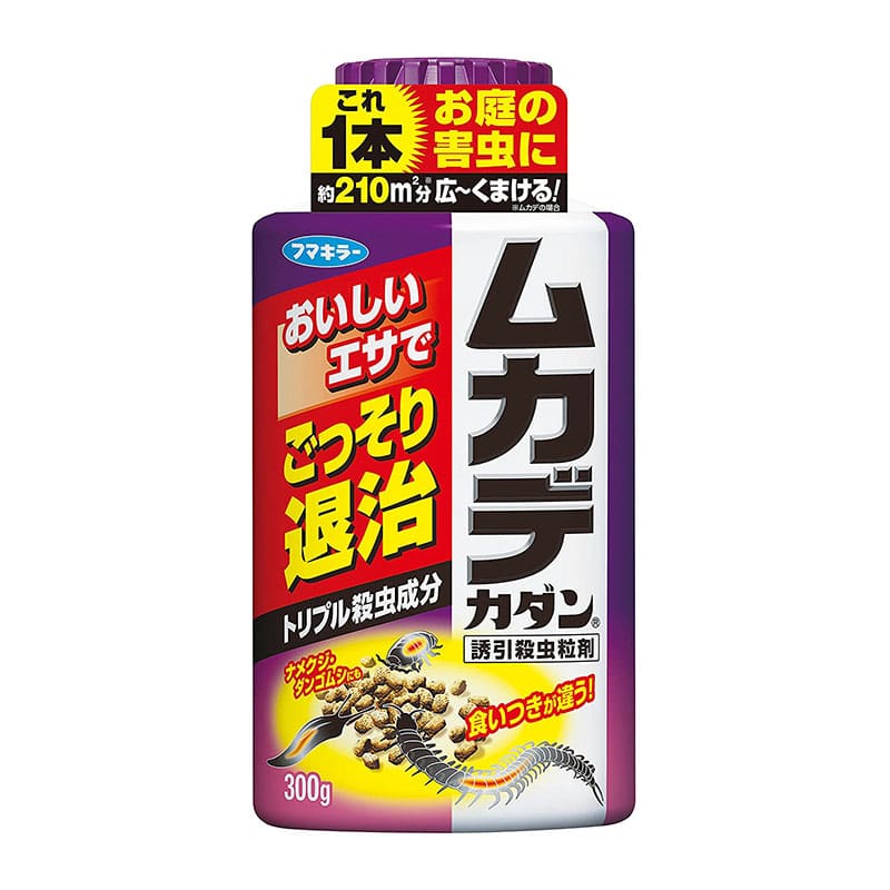 フマキラー ムカデカダン誘引殺虫微粒剤 300g 1個(ご注文単位1個)【直送品】