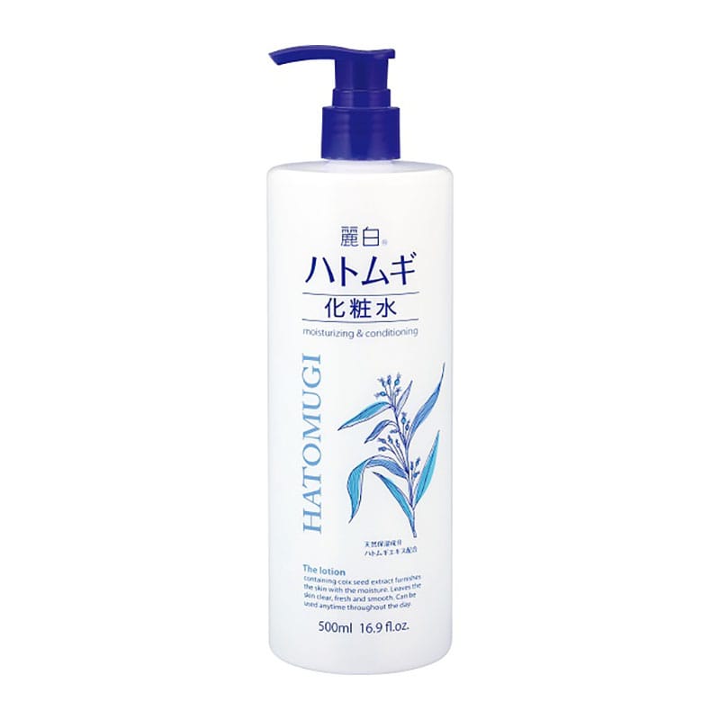 熊野油脂 麗白 ハトムギ化粧水 本体 500ml 1個（ご注文単位1個）【直送品】
