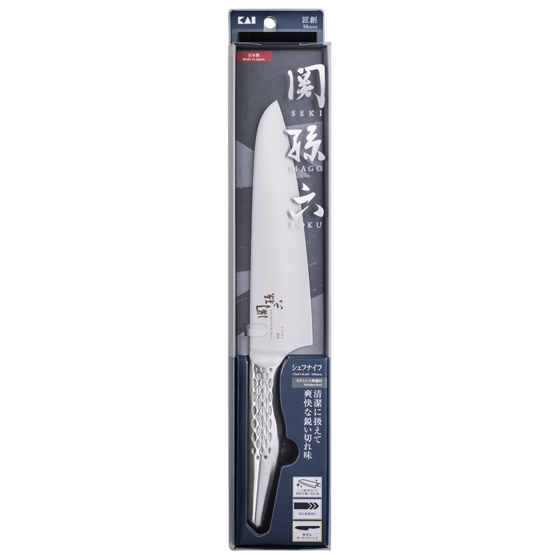 貝印 AB5158 関孫六 匠創 シェフナイフ180mm 1個（ご注文単位5個）【直送品】