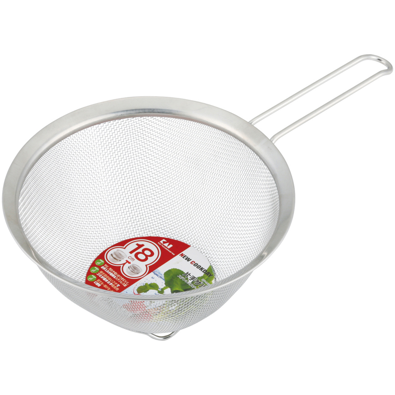 貝印 DF1454 NCD 片手ザル 18CM 1個（ご注文単位10個）【直送品】