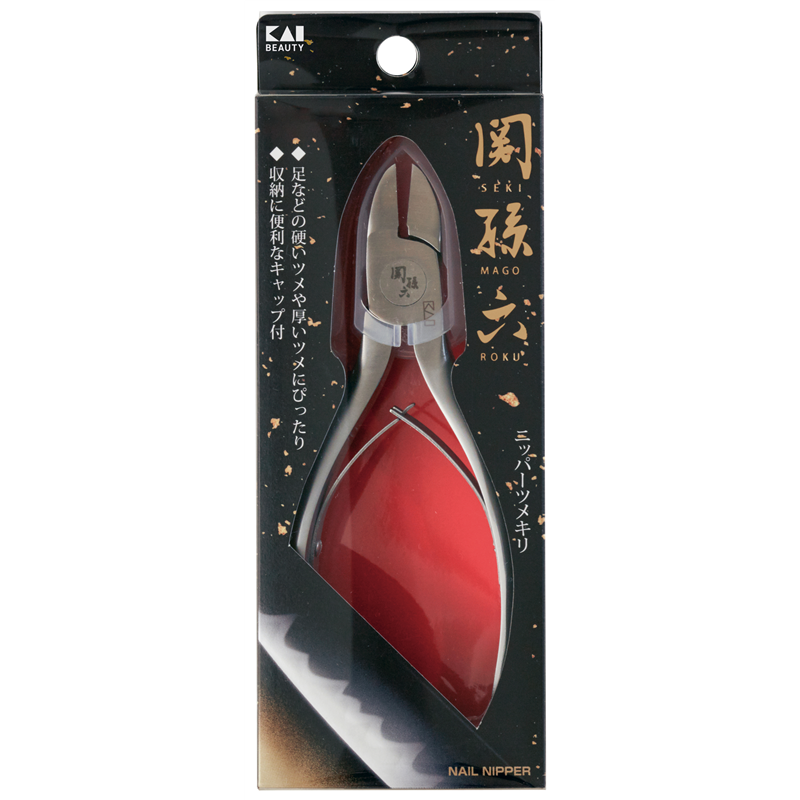 貝印 HC3535 関孫六 ニッパーツメキリ(日本製) 1個(ご注文単位6個)【直送品】