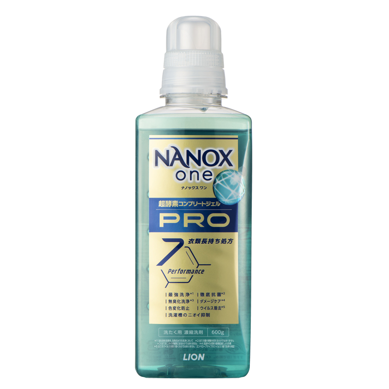 ライオン NANOX one PRO 本体大 600G 1パック(ご注文単位1パック)【直送品】