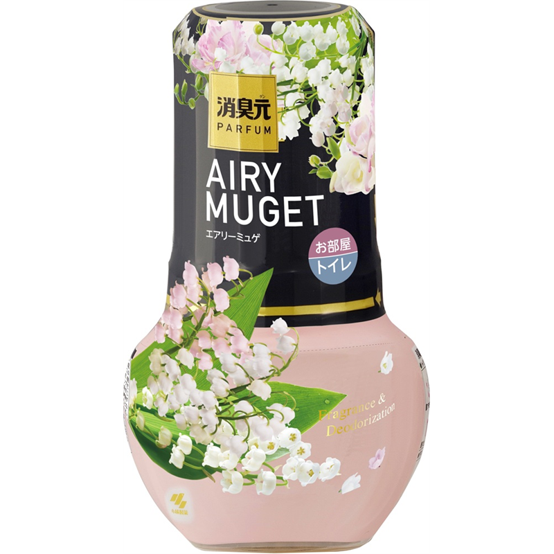 小林製薬 消臭元パルファムエアリーミュゲ 400mL 1パック（ご注文単位1パック）【直送品】