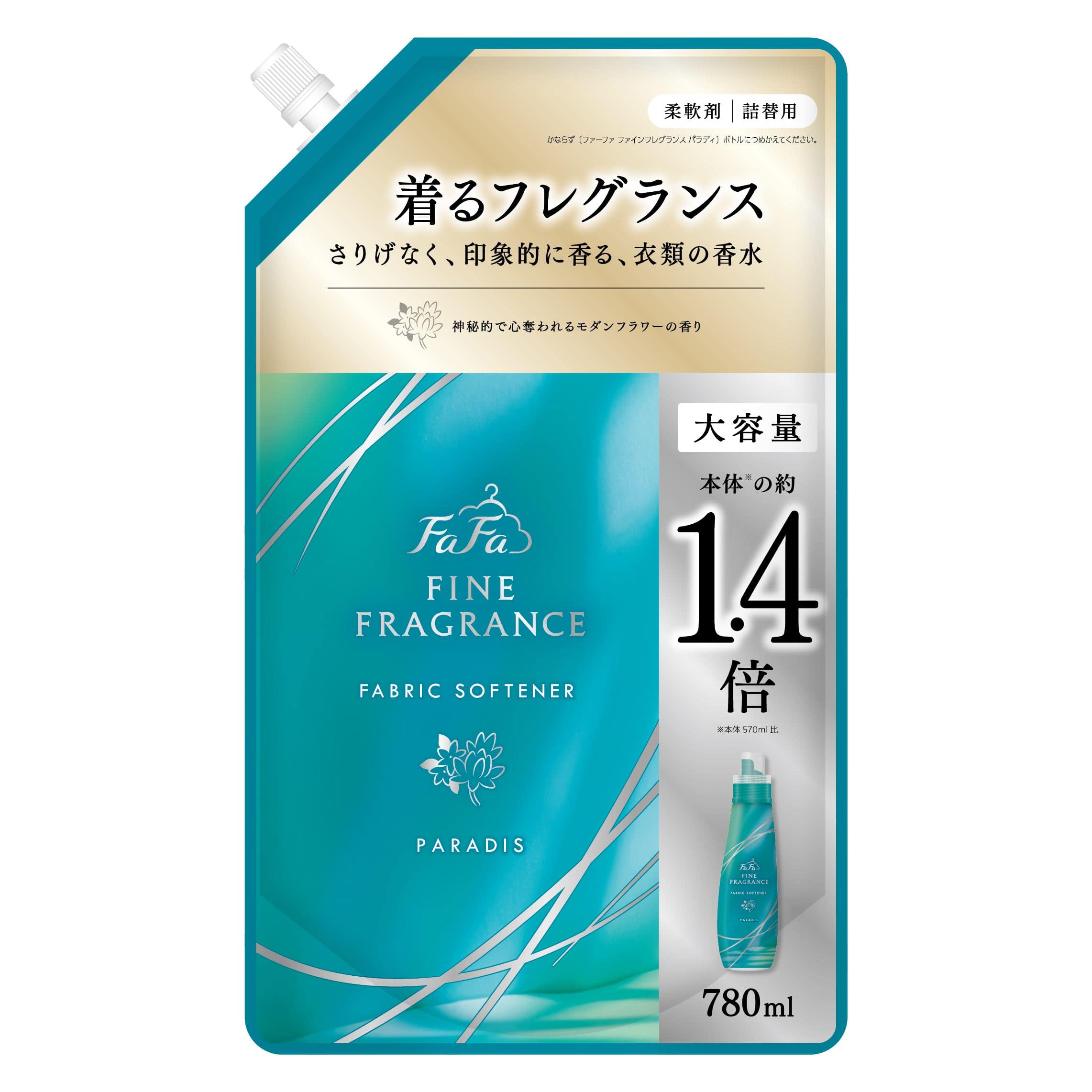 NSファーファ・ジャパン ファーファ ファインフレグランスパラダイス 替 780mL/パック(ご注文単位1パック)【直送品】