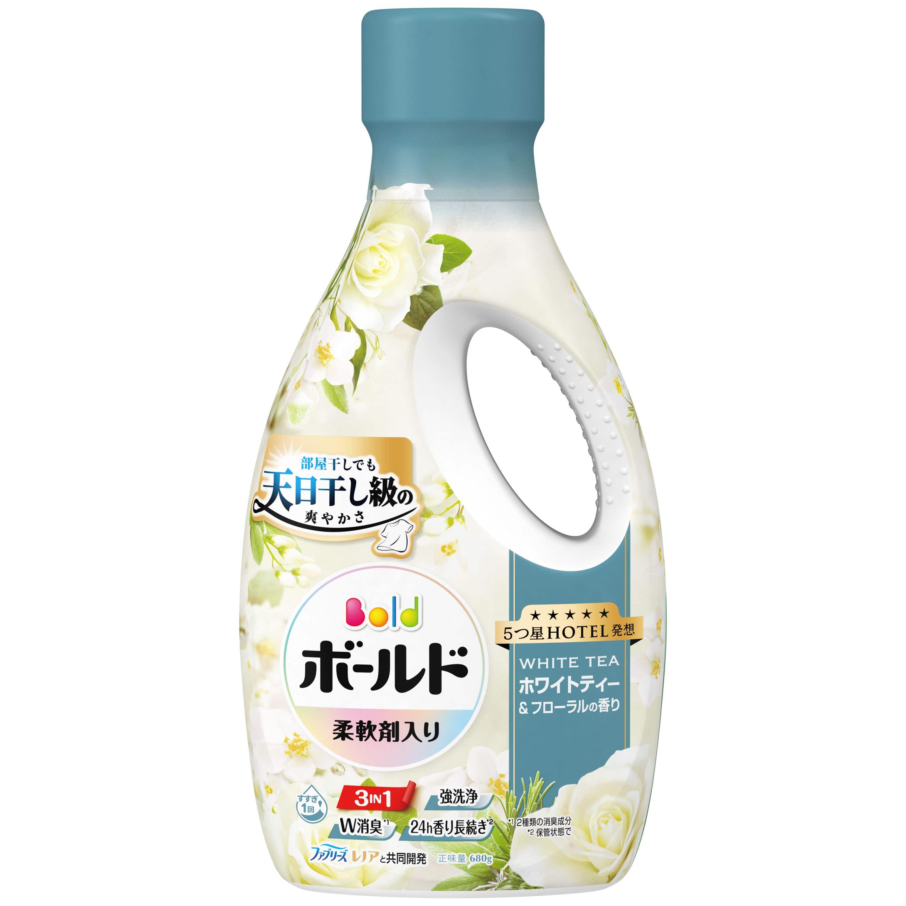 P&Gジャパン ボールドジェルホワイトティー&フローラルの香り本体 680G/パック(ご注文単位1パック)【直送品】