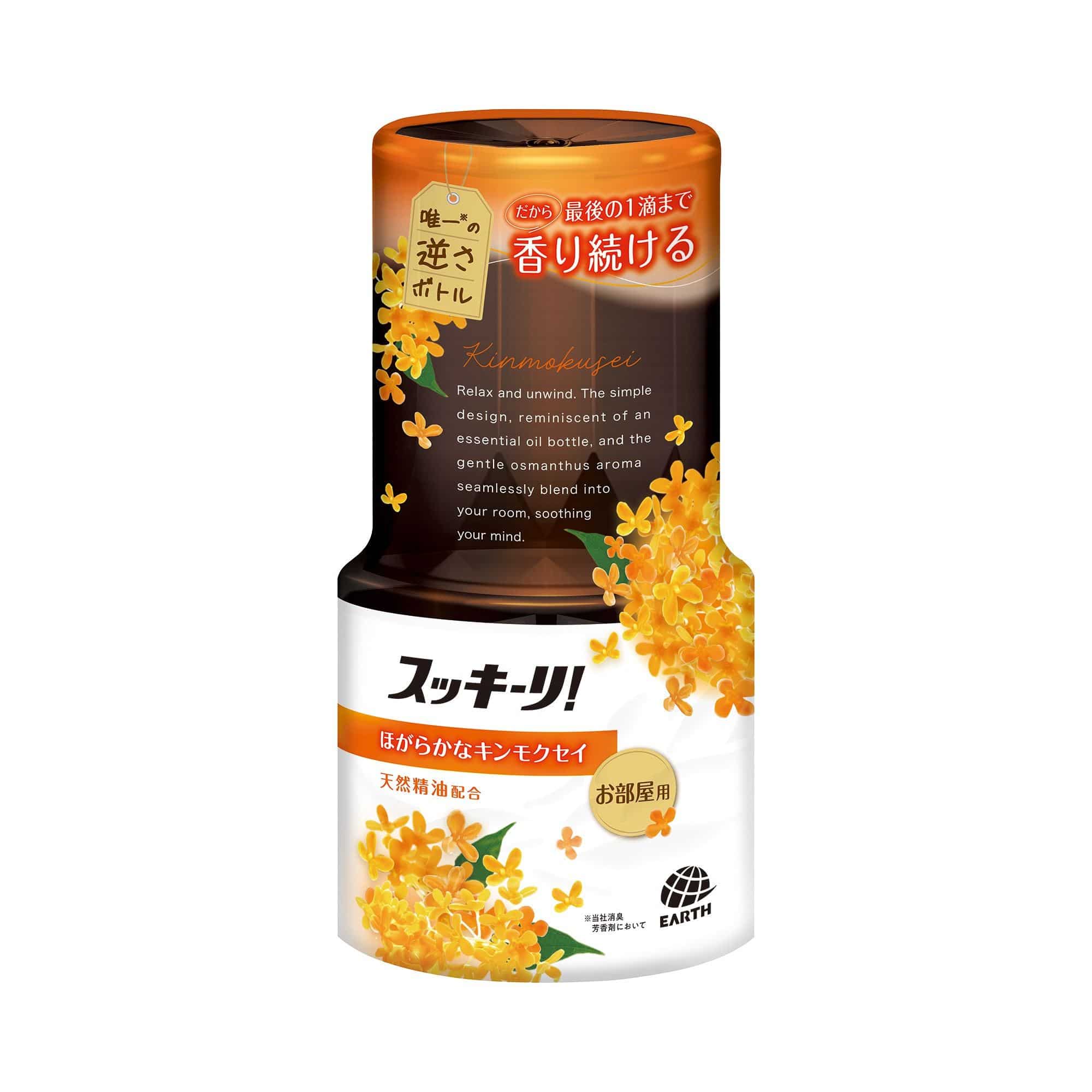 アース製薬 スッキーリ! お部屋用 キンモクセイ 400mL/パック（ご注文単位1パック）【直送品】