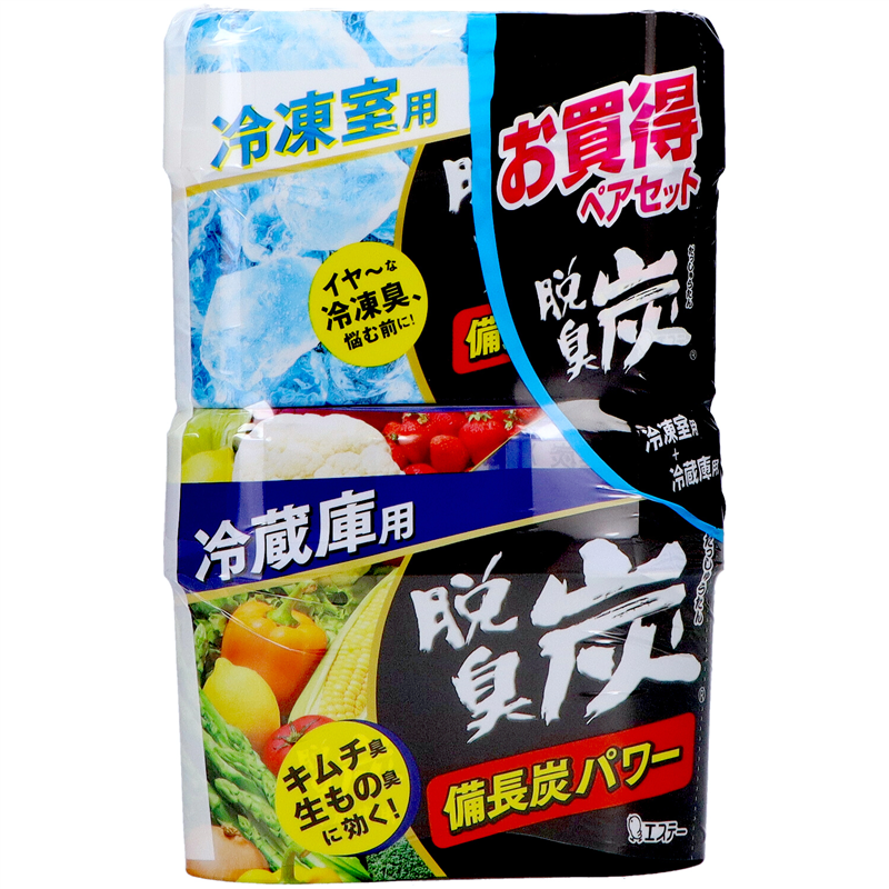 エステー ペア 脱臭炭セット 2個/パック(ご注文単位1パック)【直送品】
