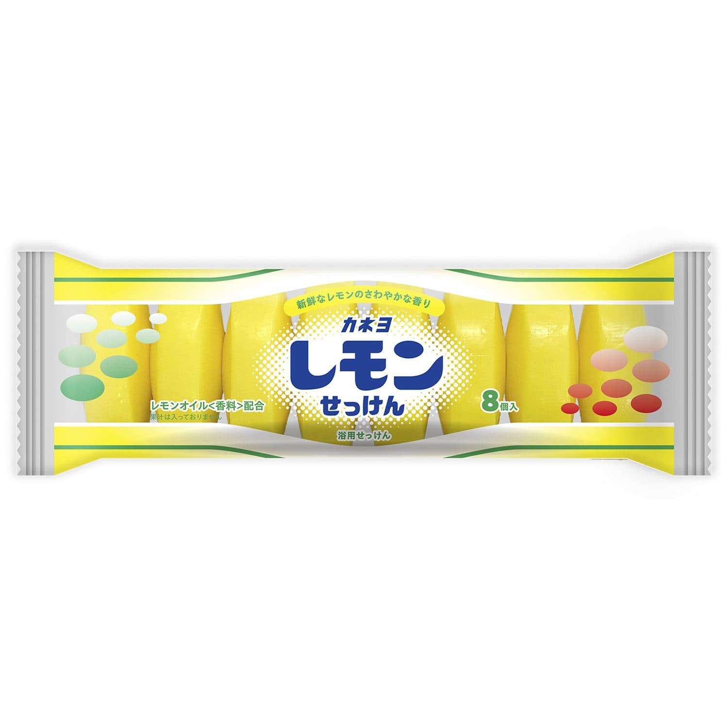 カネヨ石鹸 カネヨレモン石けん 8個/パック（ご注文単位1パック）【直送品】