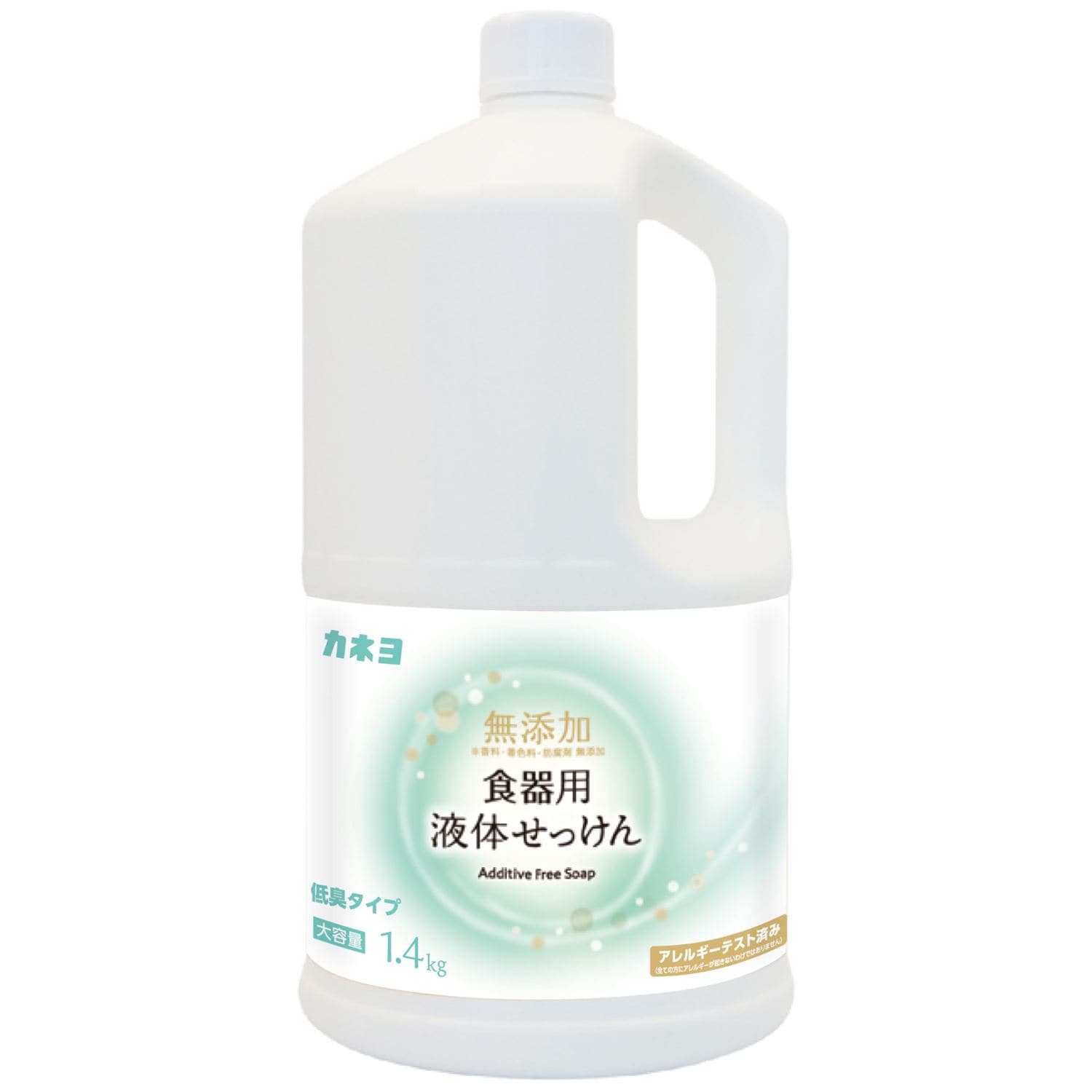 カネヨ石鹸 無添加 食器用液体せっけん 1400G/パック（ご注文単位1パック）【直送品】
