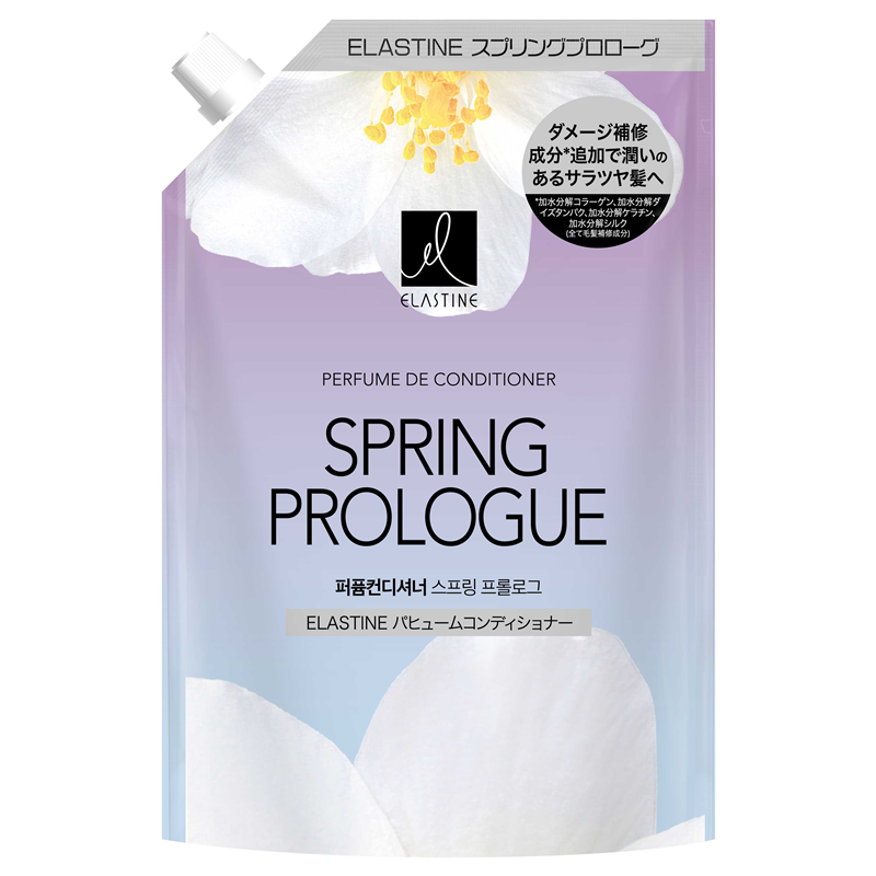 トイレタリージャパン エラスティン パヒュームコンディショナー スプリングプロローグ つめかえ用 350mL/パック（ご注文単位1パック）【直送品】