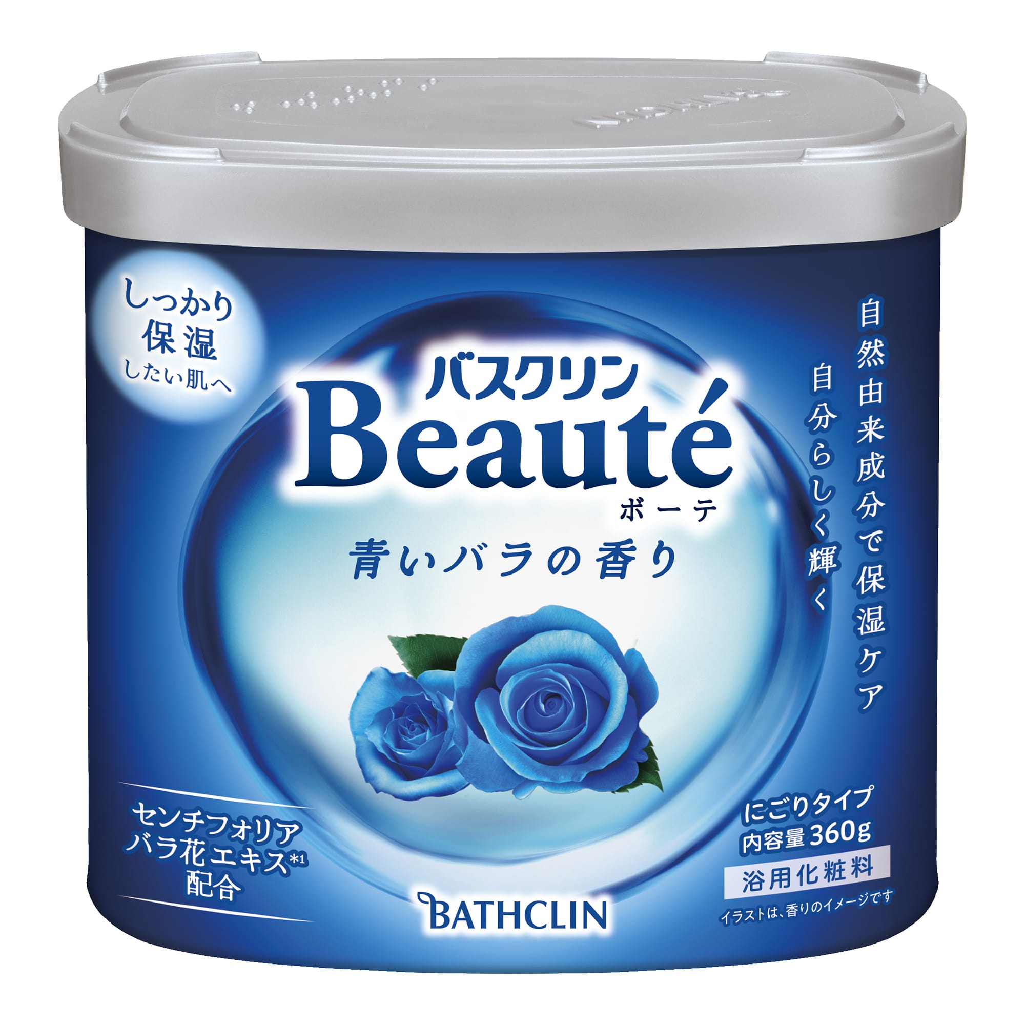 バスクリン バスクリン ボーテ 青いバラの香り 360G/パック（ご注文単位1パック）【直送品】