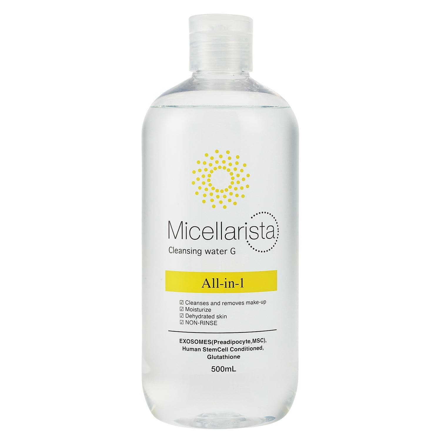 黒ばら本舗 ミセラリスタ ミセラクレンジングウォーターG 500mL/パック（ご注文単位1パック）【直送品】