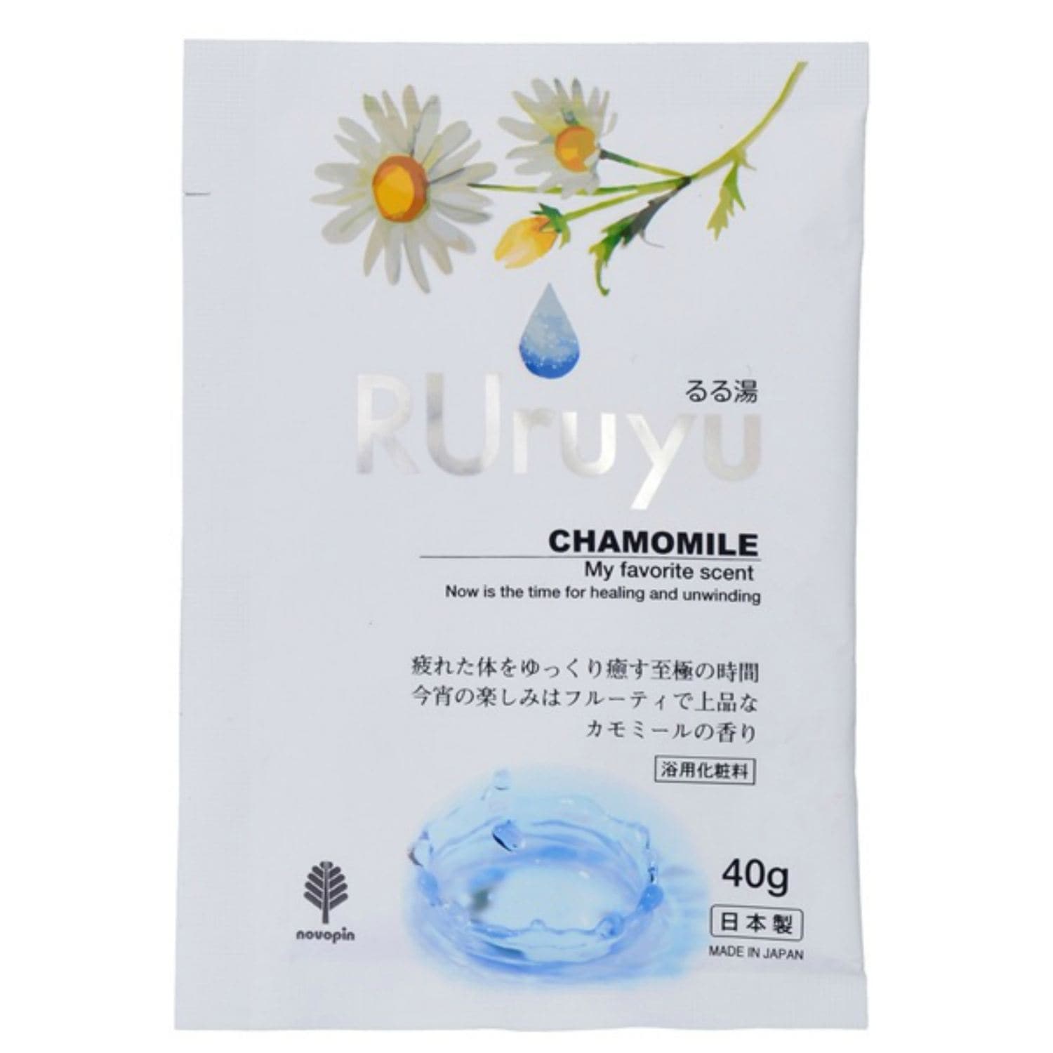 小久保工業所 るる湯 カモミールの香り 40G/パック（ご注文単位1パック）【直送品】