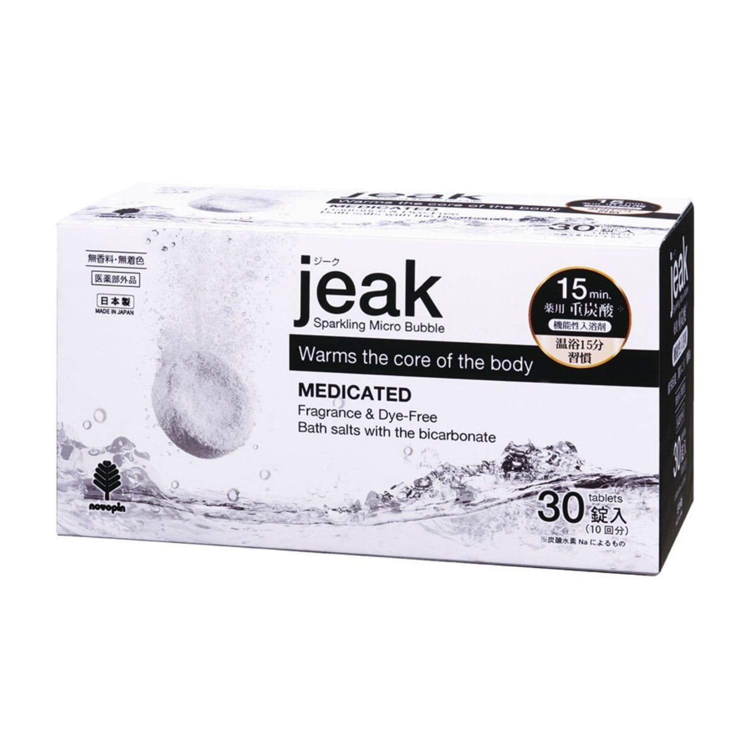 小久保工業所 薬用jeak 30錠 30錠/パック（ご注文単位1パック）【直送品】
