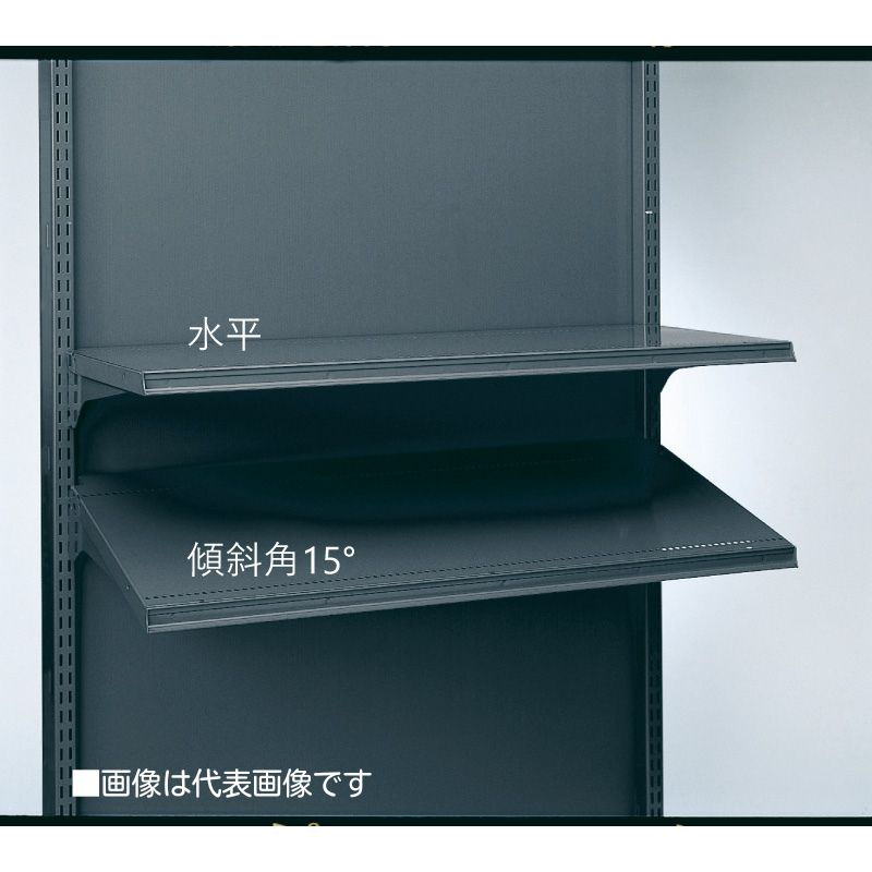 タテヤマアドバンス S77666KV棚板セット1200×250 オールブラック  1セット（ご注文単位2セット) 【直送品】