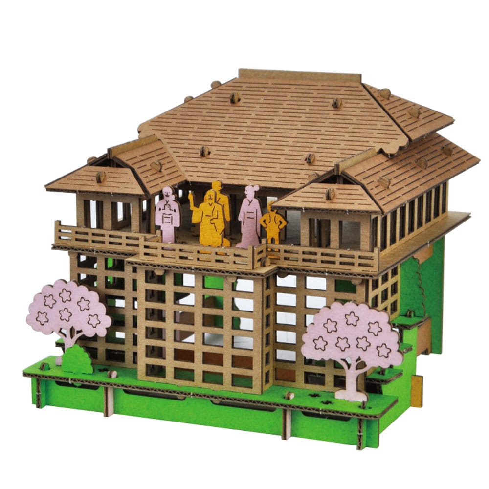 hacomo　PUSUPUSU 清水寺 ダンボール工作キット　1セット（ご注文単位1セット）【直送品】
