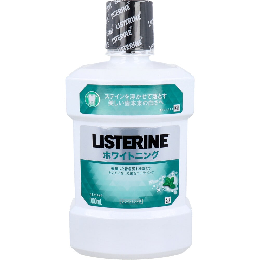JNTLコンシューマーヘルス リステリン ホワイトニング ホワイトミント味 1000mL 1個(ご注文単位1個)【直送品】