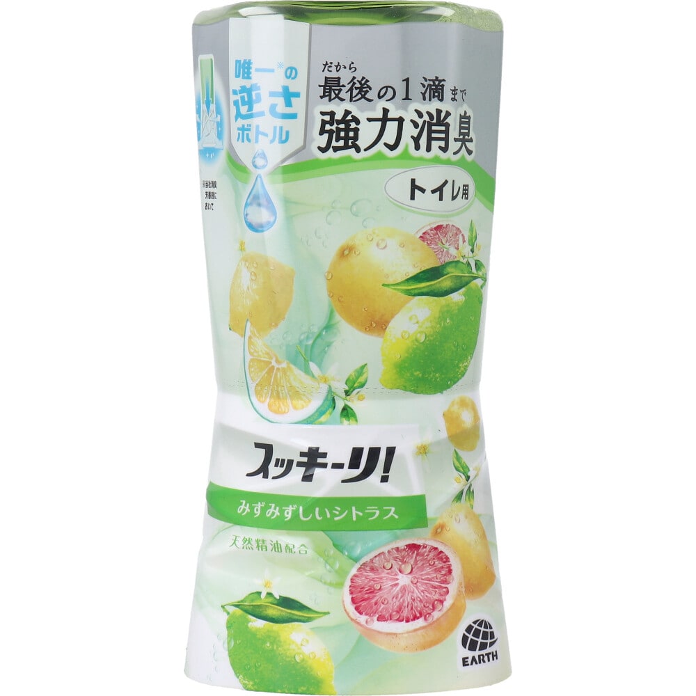 アース製薬　トイレのスッキーリ！みずみずしいシトラス 400mL　1個（ご注文単位1個）【直送品】