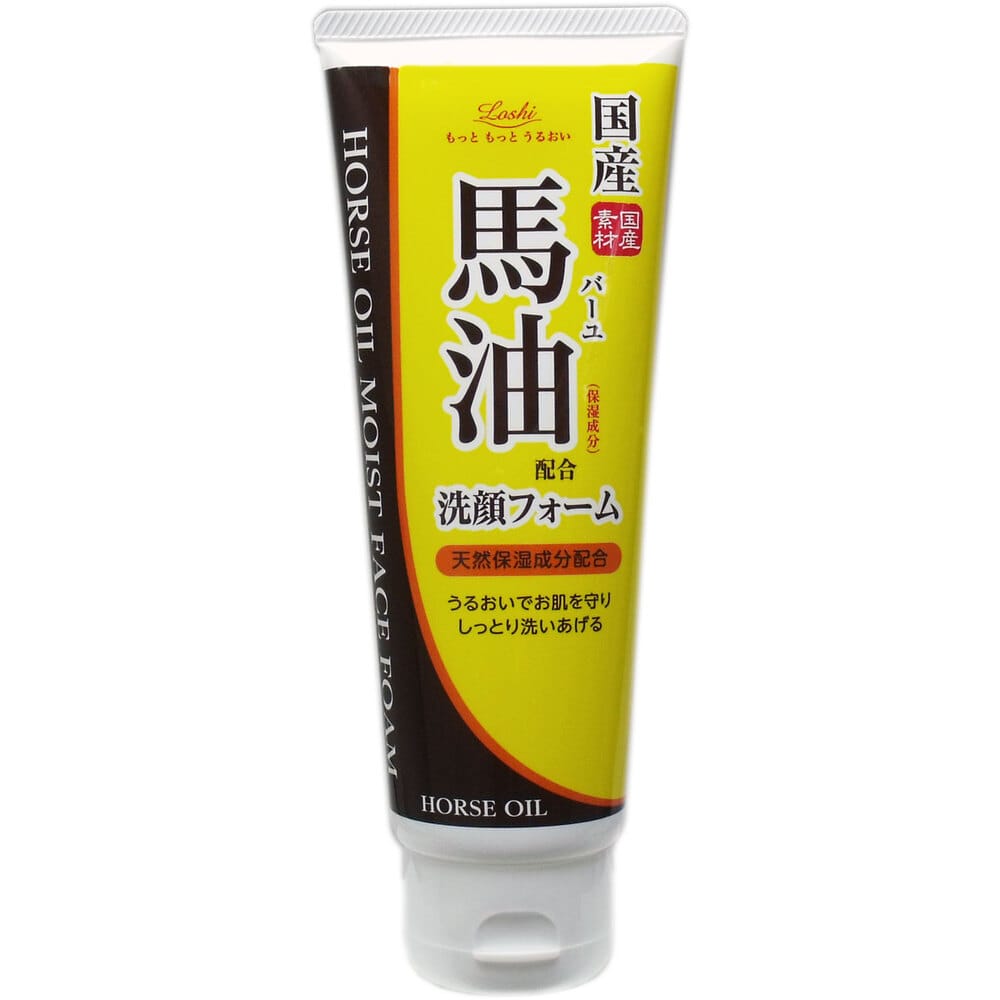コスメテックスローランド ロッシ モイストエイド 馬油配合 ホイップ洗顔フォーム 130g 1個(ご注文単位1個)【直送品】