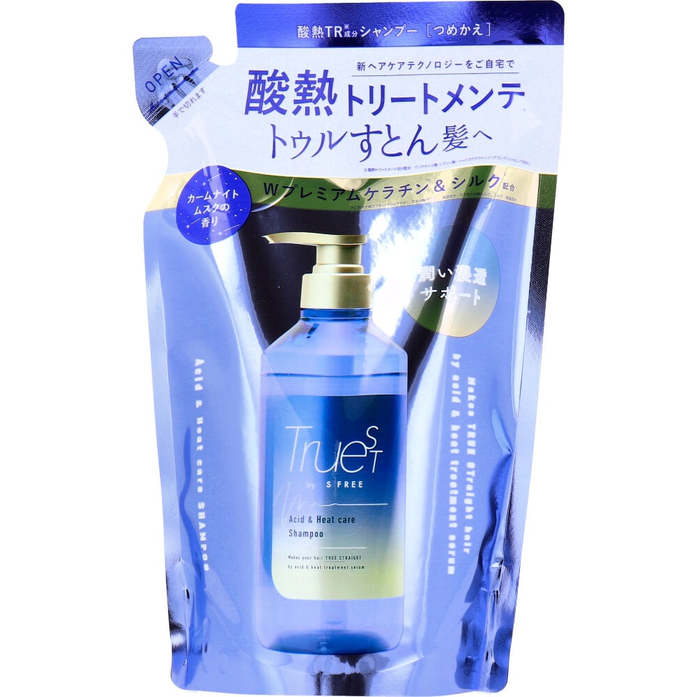 コスメテックスローランド トゥルースト バイエスフリー 酸熱トリートメント成分配合 シャンプー 詰替用 400mL 1個(ご注文単位1個)【直送品】