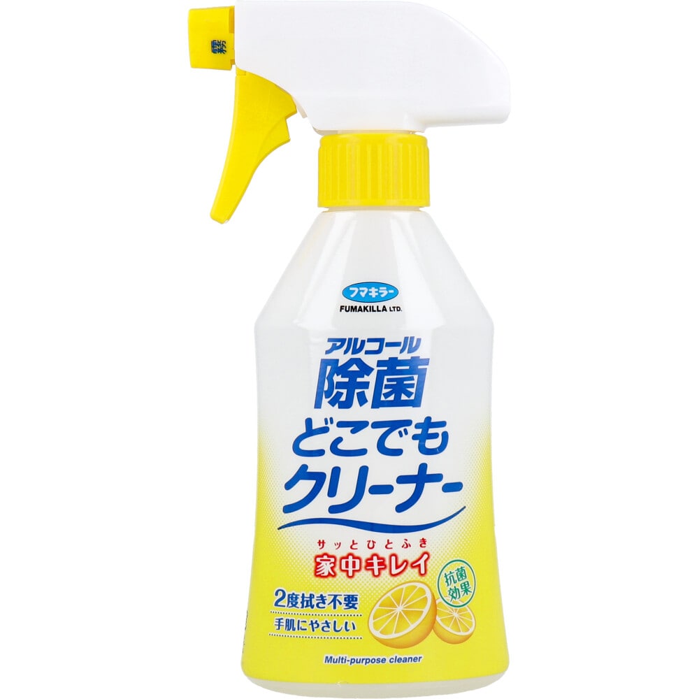 フマキラー アルコール除菌 どこでもクリーナー 本体 300mL 1個(ご注文単位1個)【直送品】