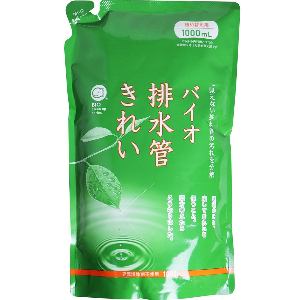 コジット バイオ 排水管きれい 詰替用 1000mL 1個(ご注文単位1個)【直送品】