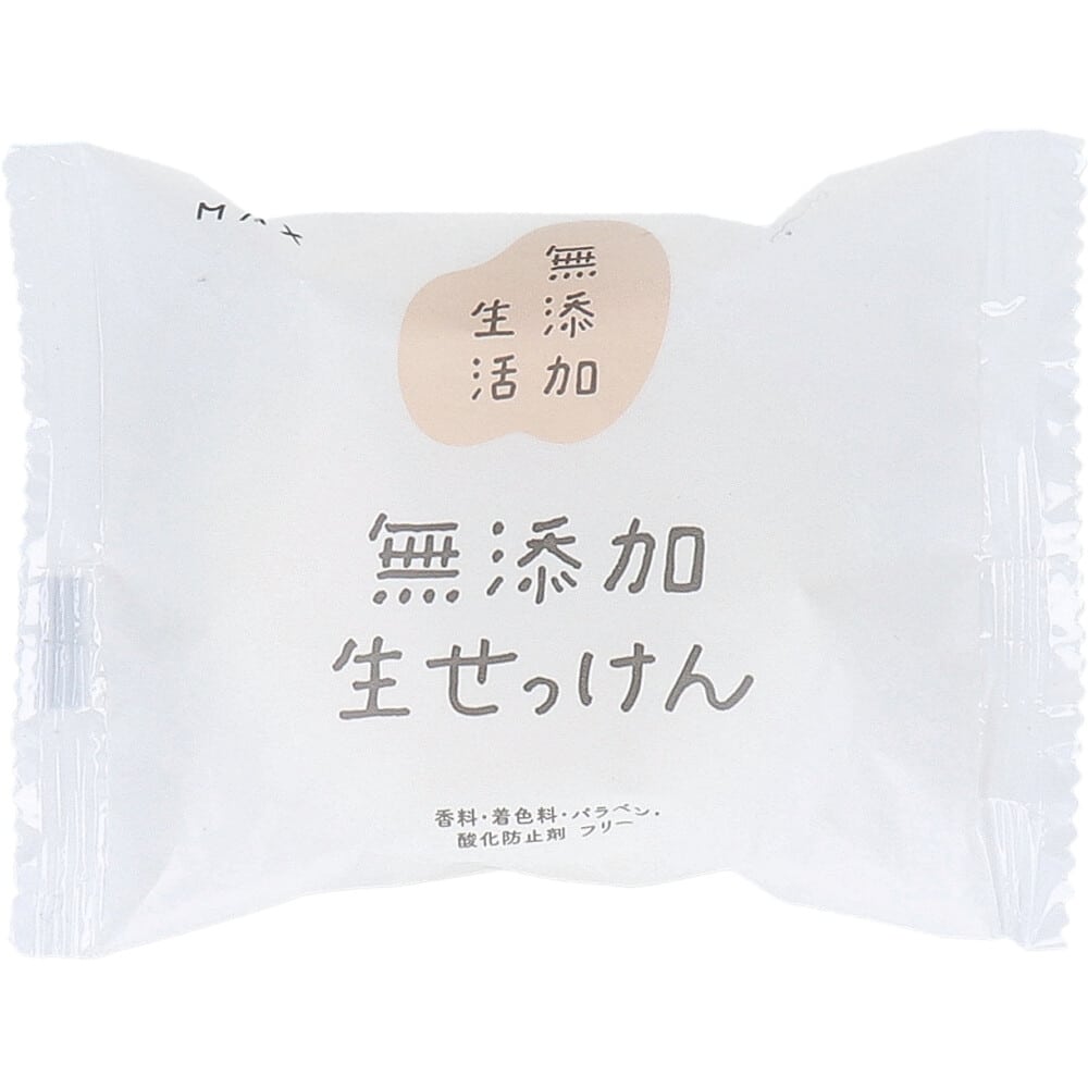 マックス 無添加 生石けん 80g 1個(ご注文単位1個)【直送品】